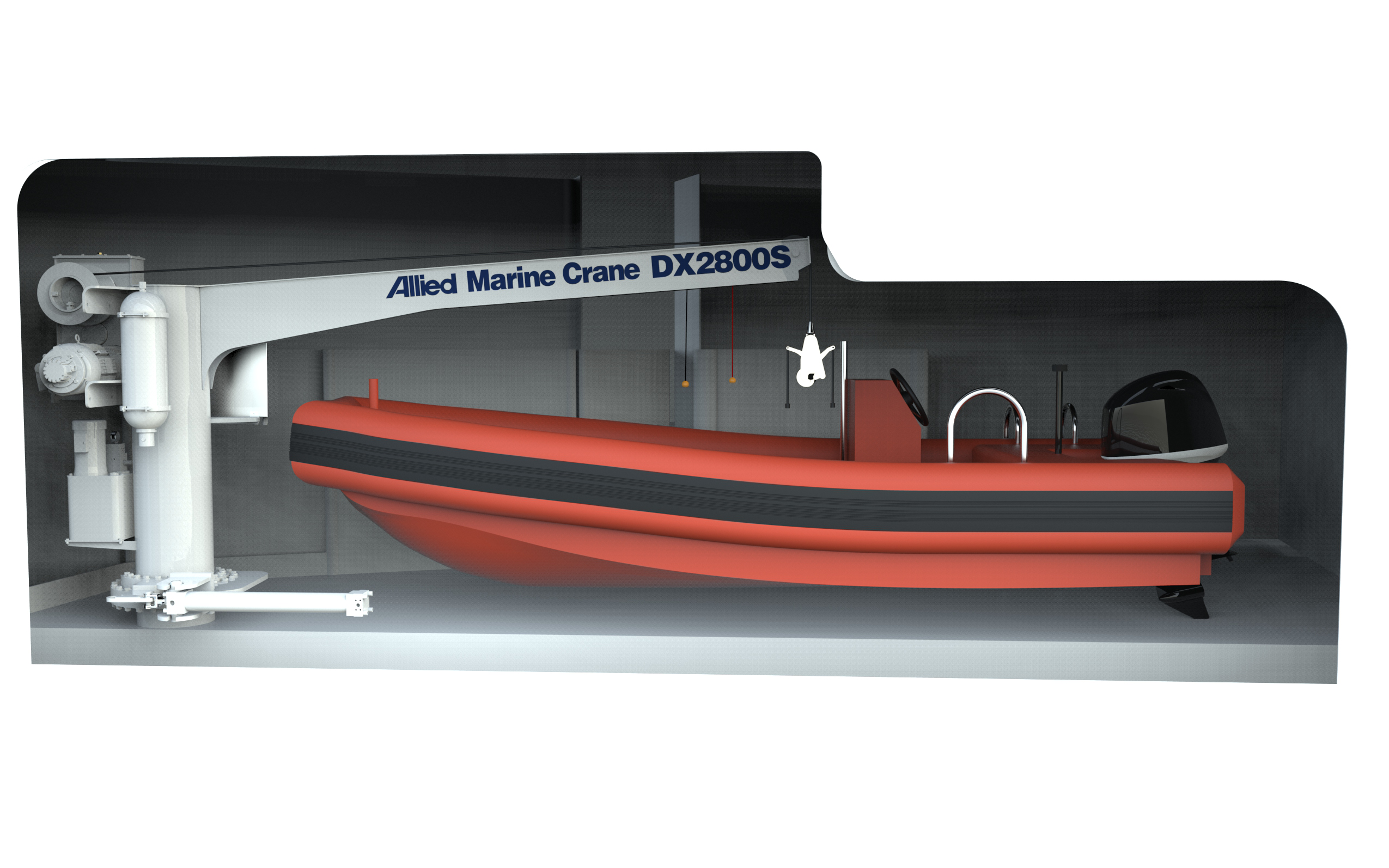 Allied Marine Crane DX Series Davits Press Release
