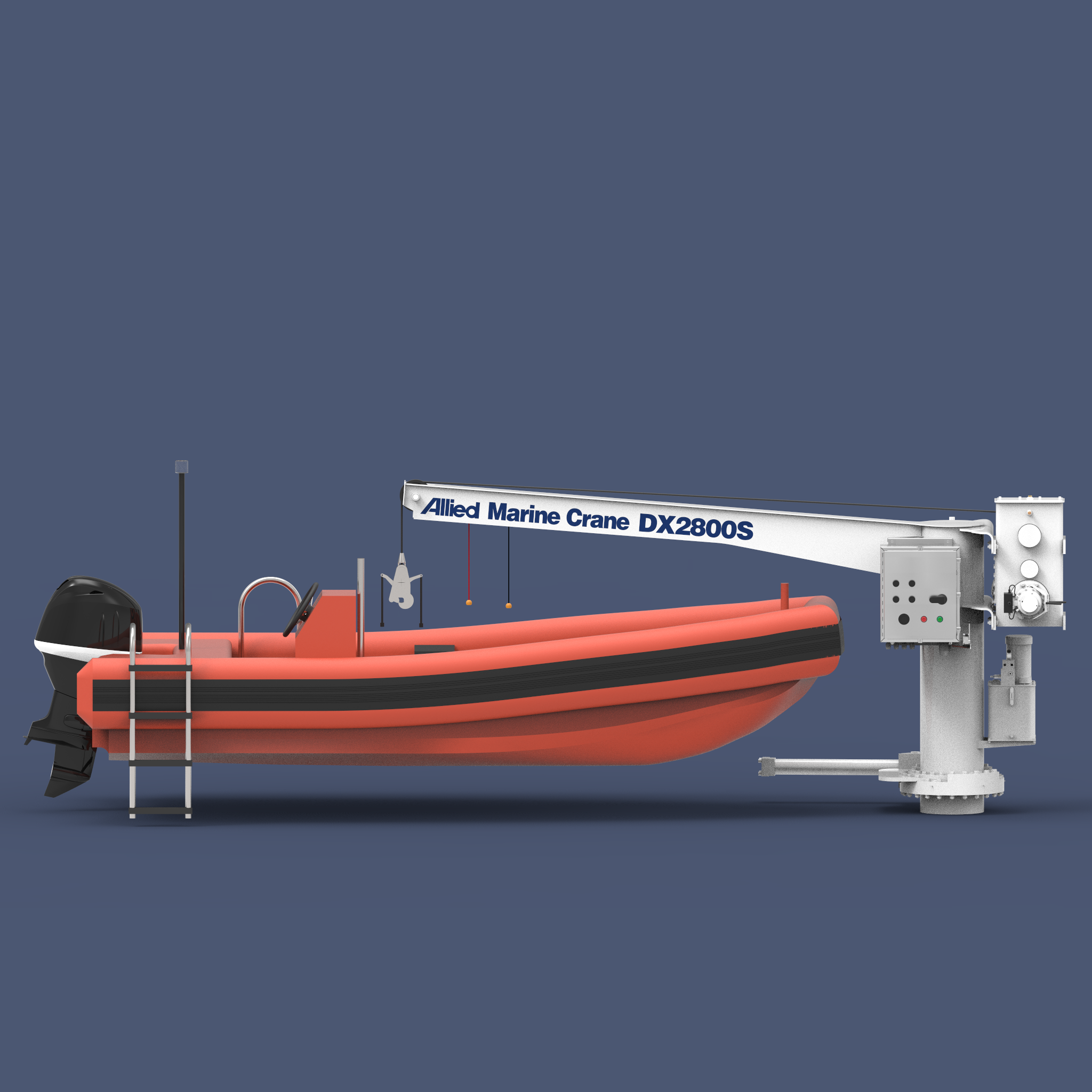 Allied Marine Crane DX Series Davits Press Release