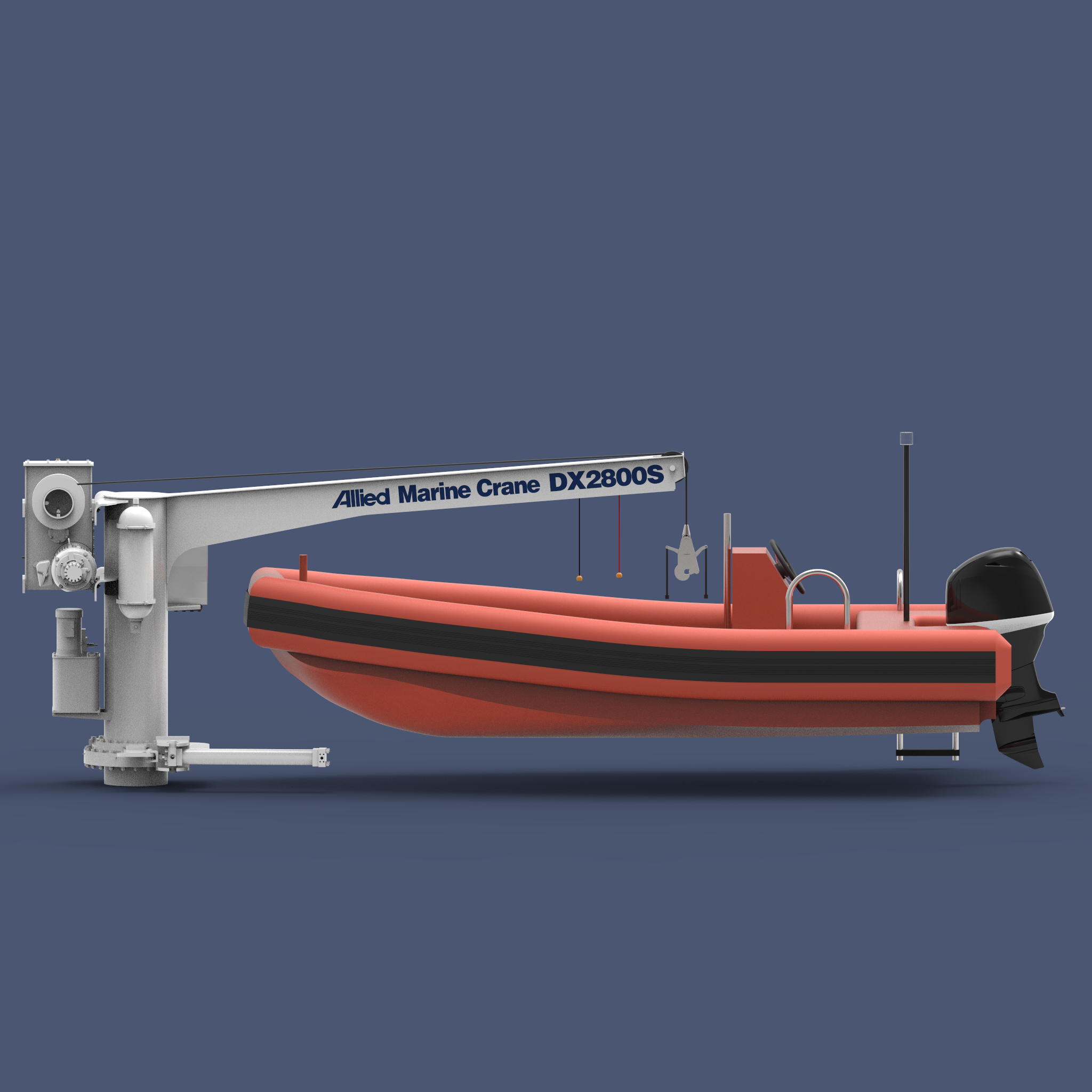 Allied Marine Crane DX Series Davits Press Release