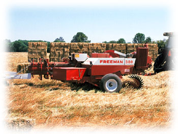 Freeman 370 Pull-Type Baler