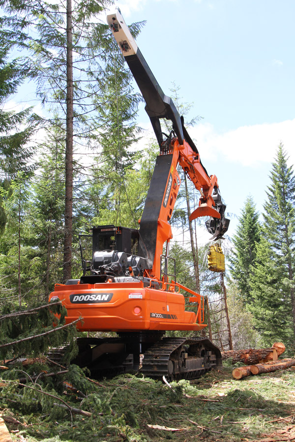 Forestry (Excavator) Allied Winch Allied Systems Company