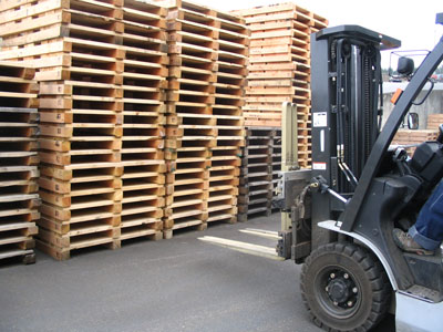 Long Reach Multi-Pallet Handler
