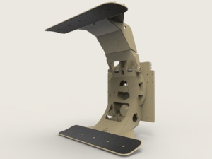 Long Reach KTR Tissue Paper Roll Clamps