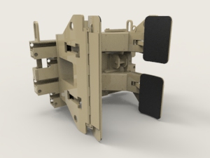 Long Reach Quad Pack Paper Roll Clamps