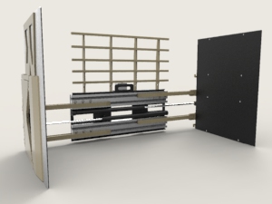 Long Reach Double-Wide Carton Clamp