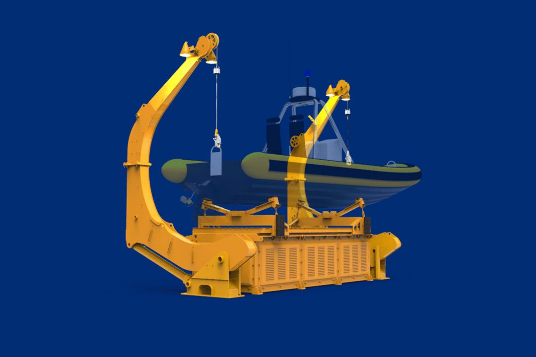 Allied Marine Crane Dual Point Davit