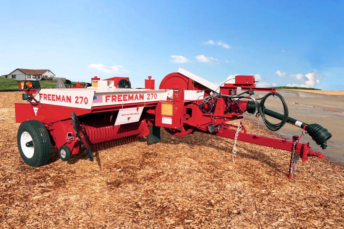 Freeman 2-tie baler