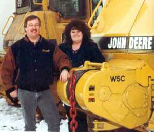 Dennis Bell and Lisa Alexandre
