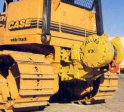 Case 550H Dozer with Allied W3C Winch