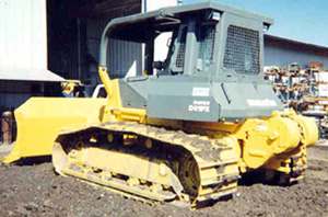 Komatsu D61 Tractor with Allied W6F Winch
