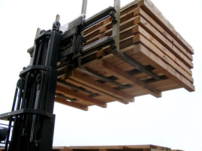 Long Reach Multi-Pallet Handler
