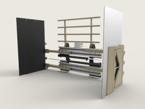 Long Reach White Goods Carton Clamp