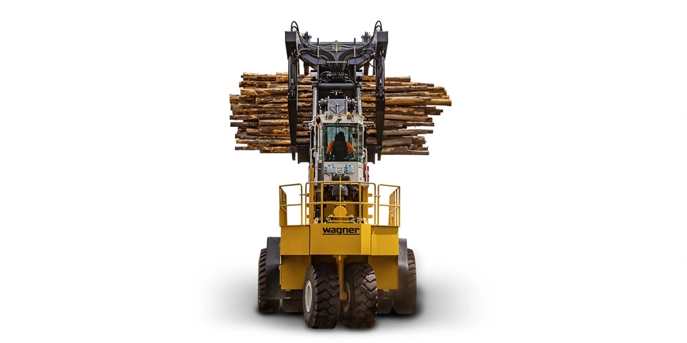 rear look at Logstacker